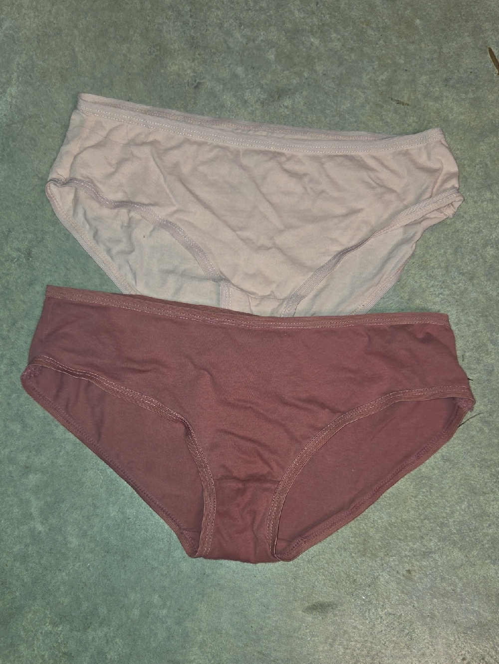 Girls' Cotton Bikini Underwear Set - Pink & Mauve